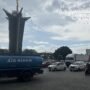Mendung Sore Hari, Lalu Lintas Jalan Sentul Raya Terpantau Padat