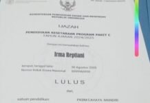 Oknum Operator PKBM Cahaya Gemilang Palsukan Ijazah Paket C
