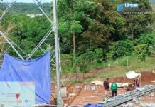 Pembangunan Menara BTS di Desa Pangaur Diduga Belum Kantongi Izin