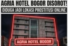 AGRIA HOTEL BOGOR Disorot, Diduga Jadi Lokasi Praktik Prostitusi Terselubung