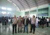 Polsek Jasinga Melakukan pengamanan Nobar PERSIB VS PERSIJA DI GOM JASINGA