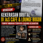 Tak Aman Lagi! J&S Cafe & Lounge Bogor Diterpa Kasus Pengeroyokan Sadis