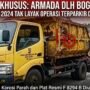 Truk Sampah DLH Kota Bogor Diduga Tak Layak Operasi, Parkir di Badan Jalan Jadi Sorotan