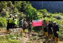 Di Hari Kedua Patroli Gabungan PT Antam Pongkor Polri dan TNI Ubrak-Abrik PETI di wilayah IUP Pongkor, Ini Lokasinya
