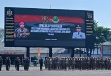 180 Personel Satpol PP Se-Jawa Barat Ikuti Pembinaan Karakter Pancawaluya di Markas Korps Marinir Cilandak