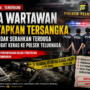 Lima Wartawan Ditetapkan Tersangka Usai Hendak Serahkan Terduga Penjual Obat Keras ke Polsek Teluknaga