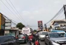 Kemacetan Parah Kembali Lumpuhkan Jalur Dramaga–Ciampea–Leuwiliang, Minim Kehadiran Petugas Tuai Sorotan