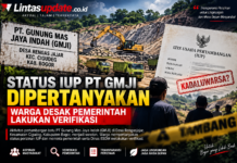 Legalitas Tambang PT GMJI Dipertanyakan, Pemerintah Diminta Turun Tangan