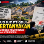 Legalitas Tambang PT GMJI Dipertanyakan, Pemerintah Diminta Turun Tangan