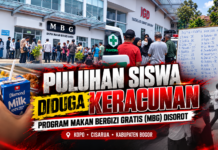 Diduga Keracunan, Sejumlah Siswa SMP di Kopo, Cisarua, Kabupaten Bogor Alami Gangguan Kesehatan